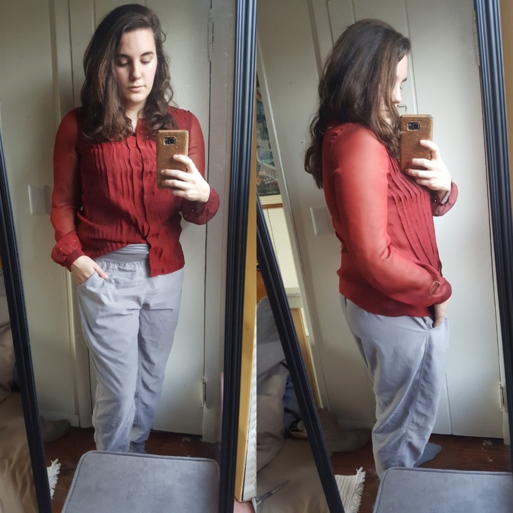 NWT Akris Silk Blouse